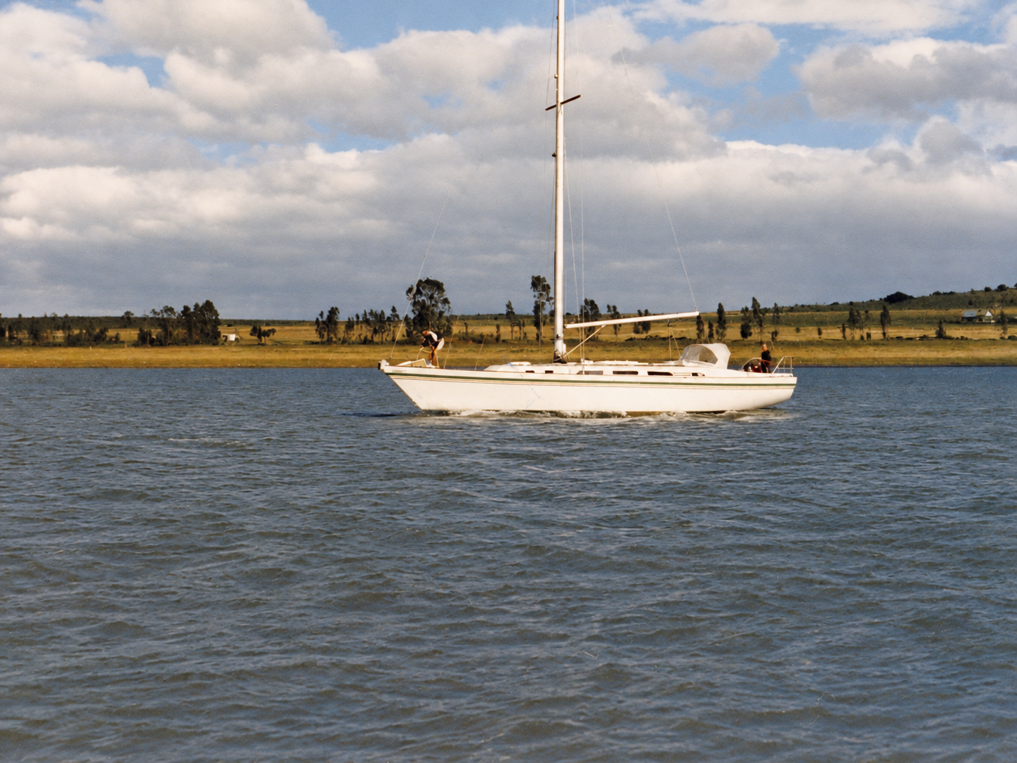 Compass 47 on the dam